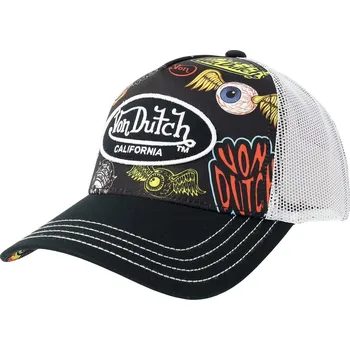 Pokrývka hlavy kšiltovka Von Dutch Subli Trucker - Subl Von/Black one size