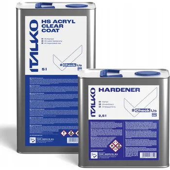 Lak na dřevo BEZBARVÝ LAK HS ITALKO 5L + TUŽIDLO 2,5L