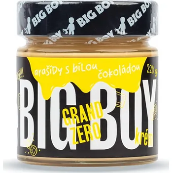 Cukrovinka Big Boy Grand Zero 220 g Příchuť: bílá čokoláda