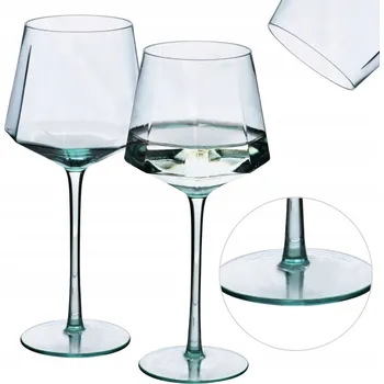 Sklenice Skleničky na vodu Affek Design ADEL LIGHT zelené 500ml 2 ks