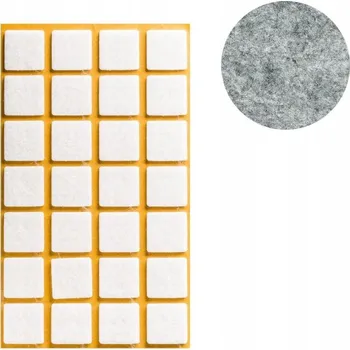 Podložka pod nábytek FILCOVÉ PODLOŽKY POD NÁBYTEK ŽIDLE 2x2cm 28ks