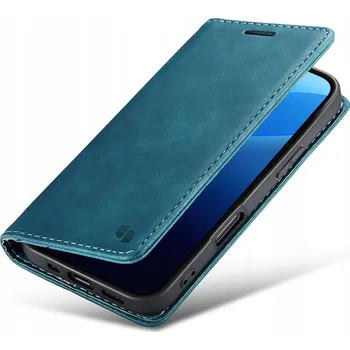 Pouzdro na mobilní telefon Flipové pouzdro Spacecase pro Apple iPhone 16, modré