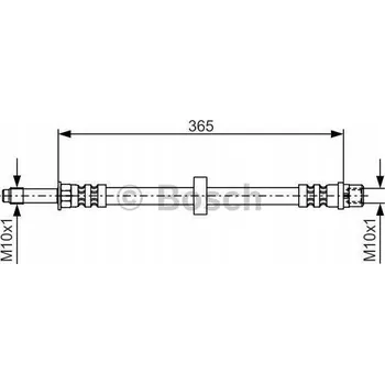 Brzdová hadice Bosch 1 987 476 851 Brzdová hadice