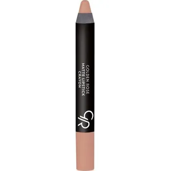 Přípravek na rty Golden Rose Matte Crayon Lipstick matná rtěnka v tužce č.. 15