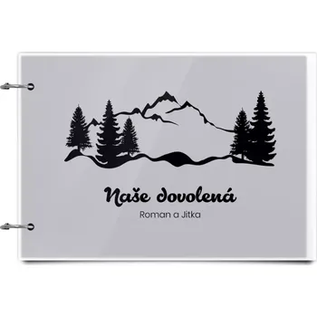 Fotokniha Plexi album se sponami Les