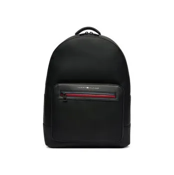Městský batoh Batoh Tommy Hilfiger Th Foundation Backpack AM0AM14155 Černá OS