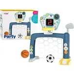 Sada 3v1 Pro Batole Hry Zručnosti Golf Basketbal Fotbal