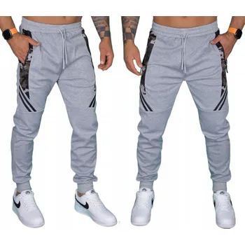 Pánské tepláky J STYLE 15K1836 šedé, velikost M