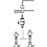 Plochý kužel / čep pro TS500N/NV, 550NV, 550F, 550E, 550IS, 10 mm, ocel pozink | Dveře a dveřní příslušenství Dveřní zavírače Podlahové