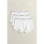 SPODNÍ PRÁDLO GANT TRUNK 3-PACK WHITE