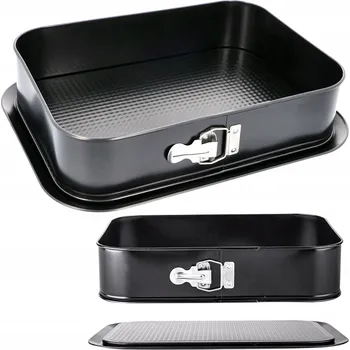 Nádoba na pečení Rozpínací obdélníková forma forma na dort na pečení koláčů 34 x 24 cm SNB