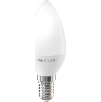 Žárovka Forever Light LED žárovka E14 C37 4,8W 630lm 4000K třída E