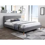 Čalouněná postel ACOMA 160x200 šedá