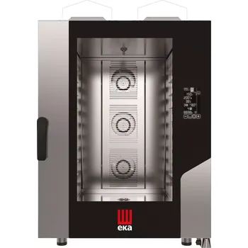 konvektomat Konvektomat Millennial Black Mask Bakery, 10x600x400 mm - elektronicky ovládaná, plynová, Tecnoeka, 230V/700W, 18kW, 850x1035x