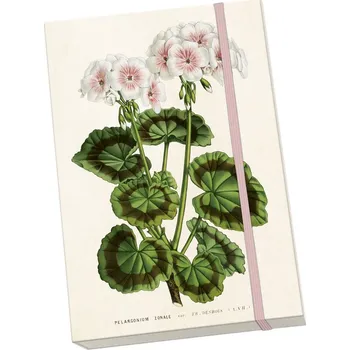 Blok Notýsek Geranium - white