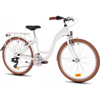 Dětské kolo 24130063-B - 13" Dětské kolo ROMET Panda 1 bílo-modré