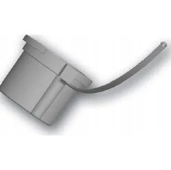 Krytka zásuvky 63A 3P IP67 šedá