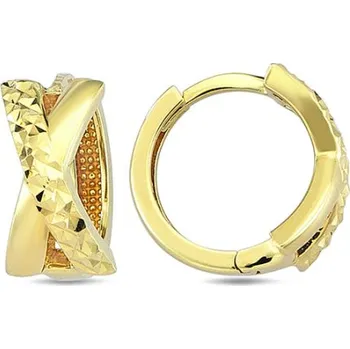 Náušnice Zlaté náušnice kroužky