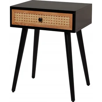 Noční stolek Noční stolek Imitace ratanu, 58 x 45 x 45 cm