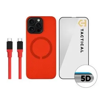 Pouzdro na mobilní telefon Tactical Red Limited Edition Combo pro Apple iPhone 16 Pro Max