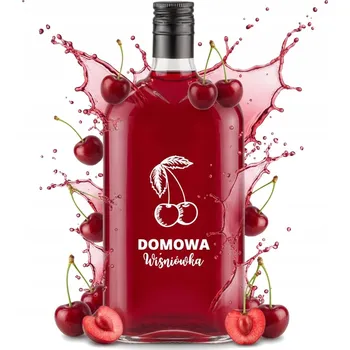 Láhev Láhev KLASIK 500ml s potiskem DOMÁCÍ VIŠŇOVKA