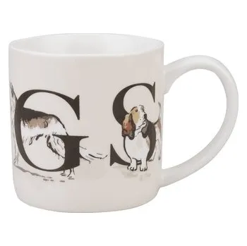 Porcelánový hrnek Country Dogs