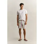 ŠORTKY GANT REG MULTISTRIPE LINEN SHORTS MULTICOLOR