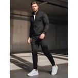 Pánská tepláková souprava světle šedá Dstreet AX0732 Barva: Černá, Velikost: M