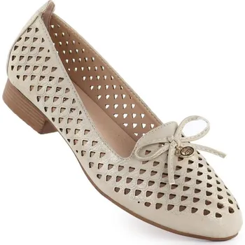 Dámské lodičky Dámské ažurové boty lord gold Jezzi 222-5 39