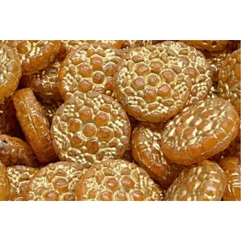 Korálek Korálky Květinová mince Vesna č.6310