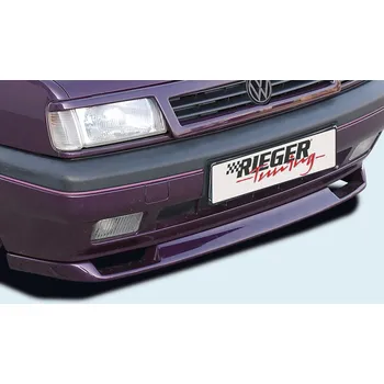 Nárazník Rieger spoiler pod přední nárazník pro Volkswagen Polo 2/3 kupé, r.v. 75-94, plast ABS bez povrchové úpravy