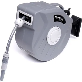 Zahradní hadice Kraft&Dele automatický naviják zahradní hadice 1/2" 10 m + 2 m KD2083