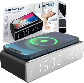 Budík Budík Gembird, průměr 36,5 cm