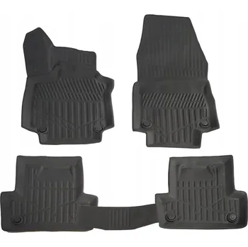 autokoberec Gumové autokoberce J&J Automotive, 4 ks