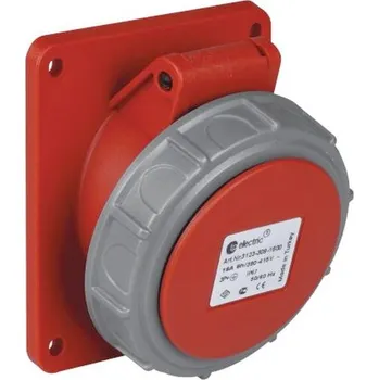 Elektrická zásuvka TP Electric 3008-309-1600 Vestavná zásuvka, úhlová, Quick Connect 5x32A / IP67 (TP Electric 3008-309-1600)