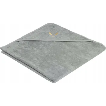 Piapimo TowelPower Osuška s Kapucí 90x90 cm s Výšivkou Šedá