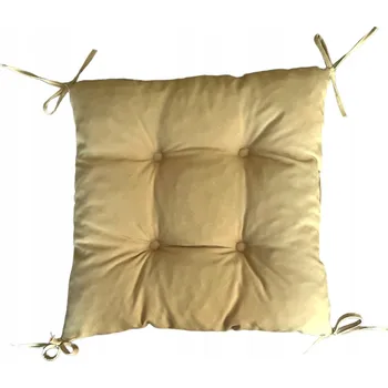 Polštář Polštář na židli ČTVEREC 40x40 cm HOŘČICE