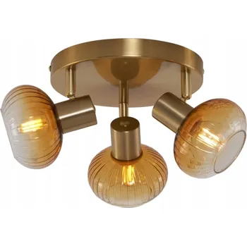 IP kamera Stropní reflektor kulatý QAZQA zlatý