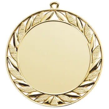 Medaile průměr 70 mm - Zlatá