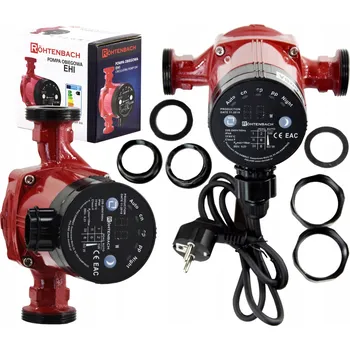 Oběhové čerpadlo Rohtenbach oběhové čerpadlo pro topení a teplou vodu, energeticky úsporné EHI32-80/180 + šroubení