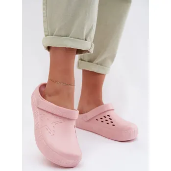 Dámské žabky Dámské chodaki s pěnou Big Star TT274A080 růžové 40