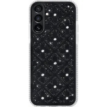 Pouzdro na mobilní telefon Zadní kryt Flower pro Samsung Galaxy A57 5G černý