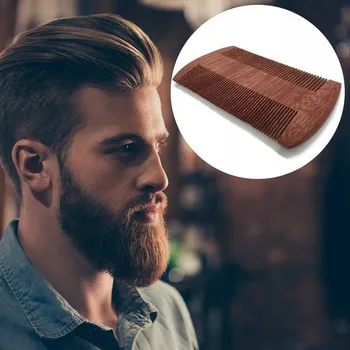 Péče o vousy Dřevěný hřeben na vousy _______________