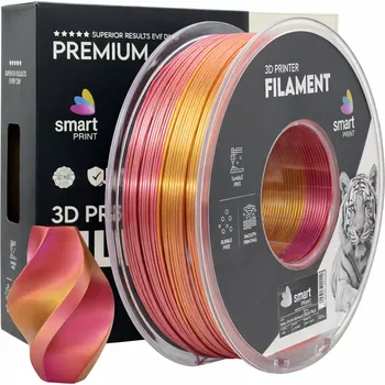 Filament Smart Print Filament SILK PLA DUAL COLOR růžová zlatá 1.75mm 1kg