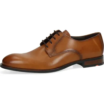 Pánské polobotky Lloyd pánské kožené společenské boty - koňakové