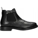 Pánské černé chelsea Kotníkové Boty s ozdobným prošíváním Wojas vel. 43