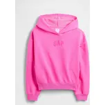 GAP dětská mikina polyester růžová, velikost M