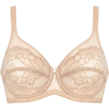 Podprsenka Podprsenka dámská krajková béžová měkká s kosticemi Infiore 85C