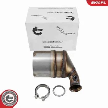 Filtr pevných částic Filtr sazových částic, výfukový systém ESEN SKV 62SKV543