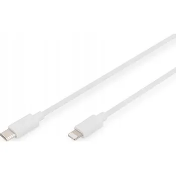 Datový kabel Digitus Kabel USB-C / Lightning MFI 2m pro data a nabíjení